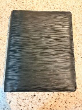 Classic Black Textured Journal Notebook